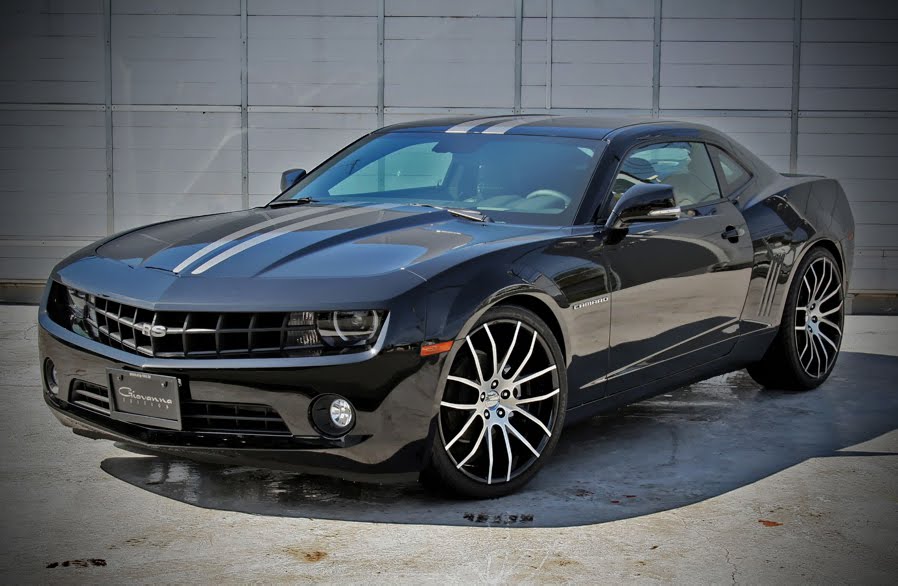 Giovanna Kilis on Chevrolet Camaro